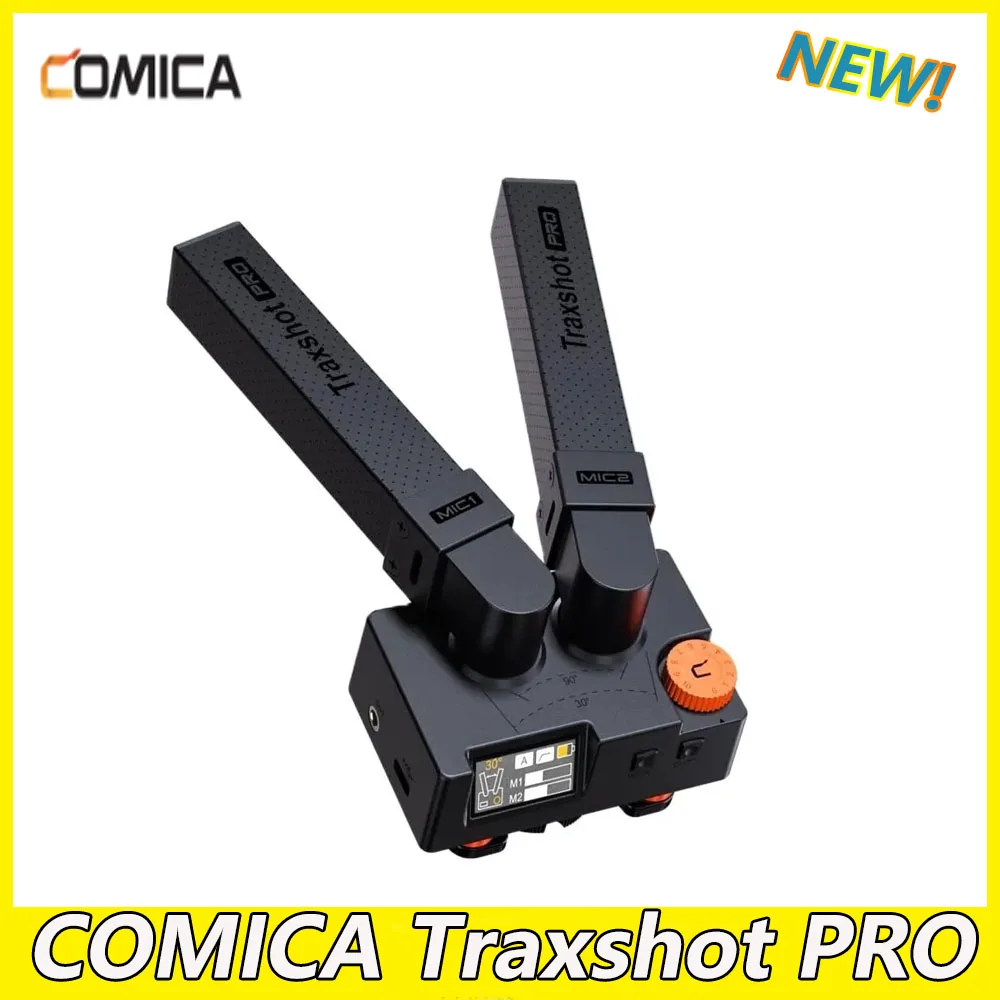 

Comica Traxshot PRO Transformable Shotgun Microphone for Canon Nikon Sony Camera Phone Tablet Computer PC Video Recording