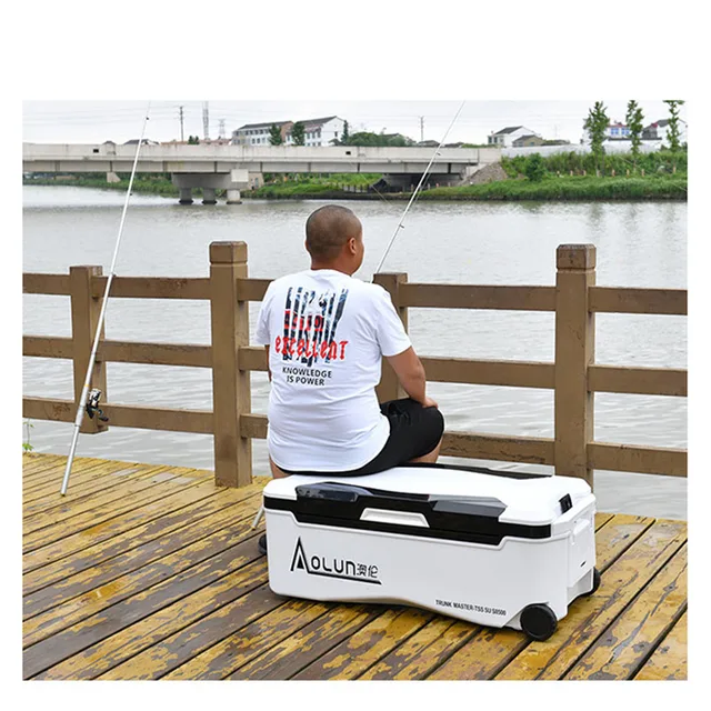 낚시 아이스 박스 쿨러 다기능 야외 낚시 보관함