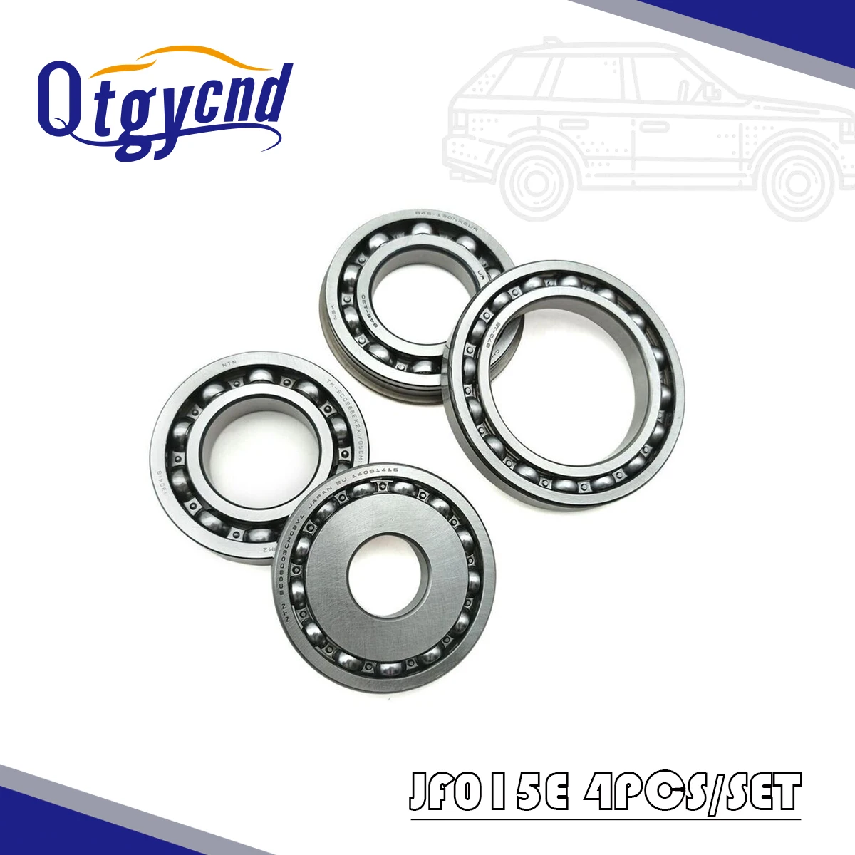 

4PCS/SET JF015E RE0F11A Transmission Pulley Bearing Kit OEM Bearings For CVT Nissan B45-130 B70-19 TM-SC0988EX2X1 SC06D03CM09V1