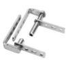 Stainless Steel Pivot Door Hinge Heavy Duty 360 Degree Rotating Shaft For Room Automatic Rebound Wooden Door Hinge Hardware 3