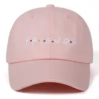 New fashion unisex Four seasons dad hat embroidery FRIENDS baseball cap cotton adjustable snapback casual sunhat for vacation 2