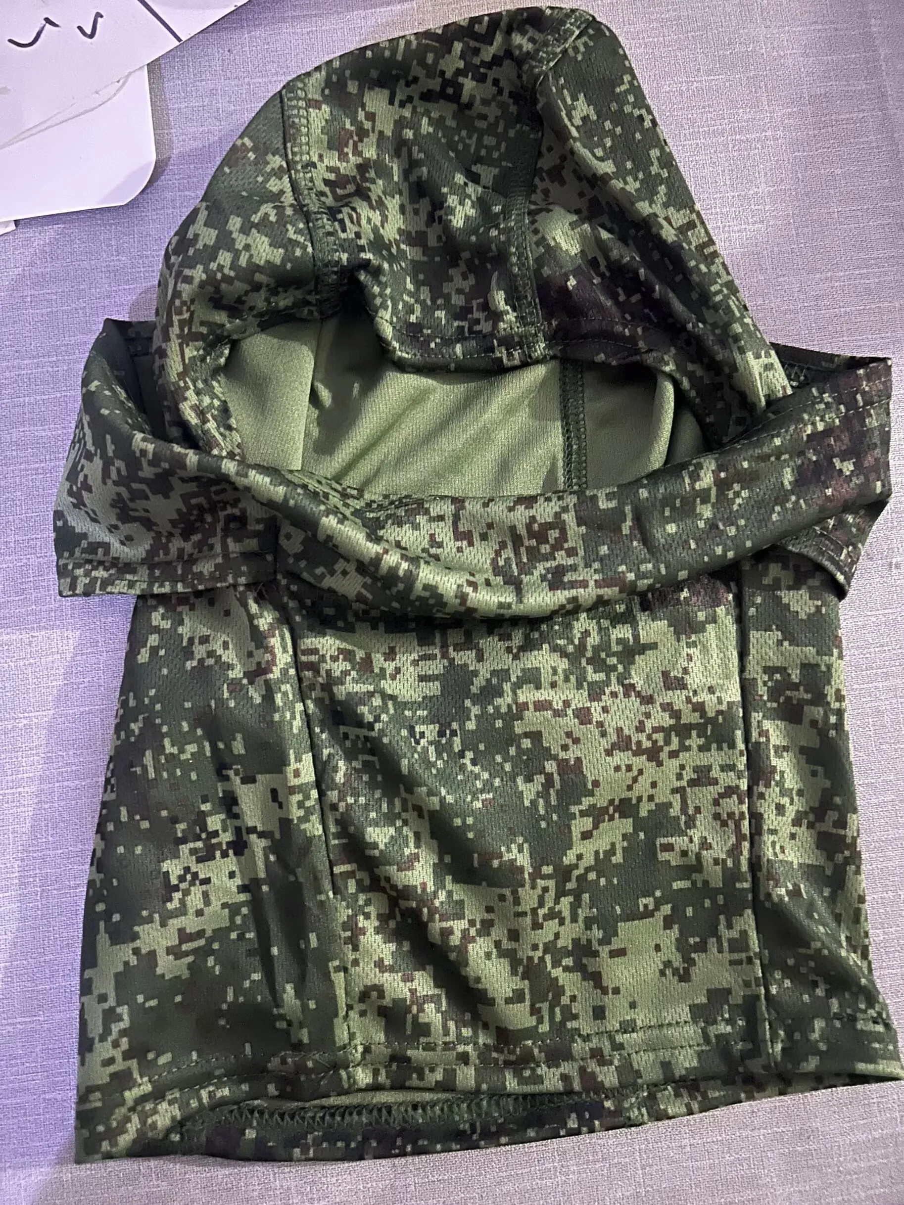 Smtp Z421 Russische Emr Mox Headcover Kleine Groene Man Bivakmuts Hoofdbedekking Sjaal Vdv Russische Sso Emr Bivakmuts