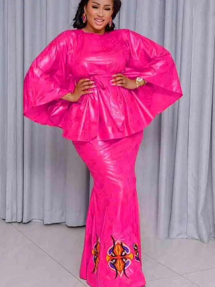 African Party Dresses Africa Fashion Designer Dress Women Dresses For Women Party Wedding Evening Bazin Rich For