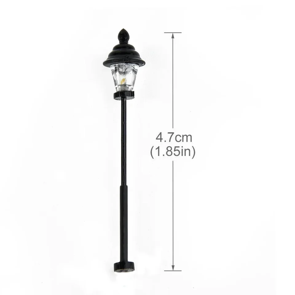 Lampes LED Pour Modélisme Ferroviaire N - Lot De 10, échelle 1:160, 3V, Résistances Incluses