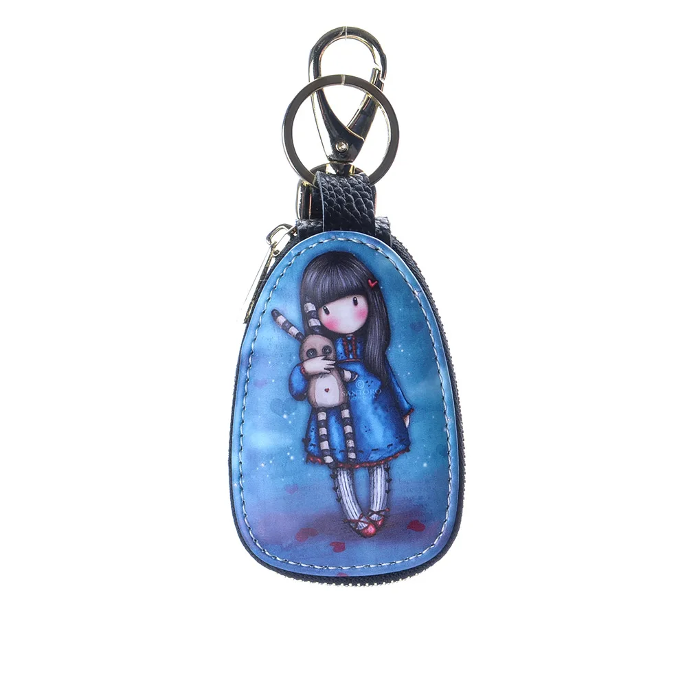 Key Case General car key case cartoon pattern protection cover men and women Porta Chaves Purse Porta Chave Funda Llave