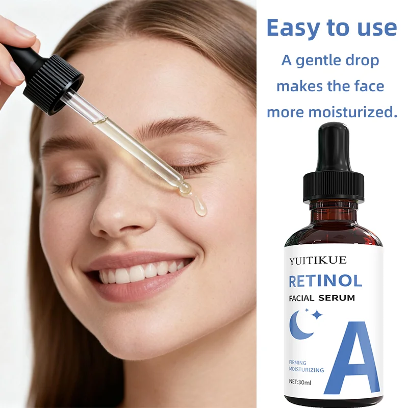 Huang alcohol facial serum, deeply moisturizing, firming and lifting, cares for every inch of skin, suitable for all skin types