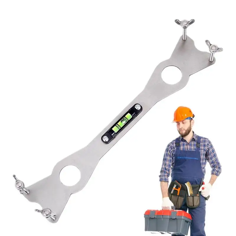 Multifunctional Wrench For Shower Faucet CurveAngle Level Ruler Special Wrench Bathroom Faucet Repair Tool For Multi Size Screw