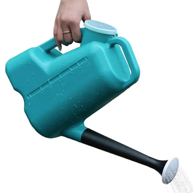 

New Outdoor Watering Can Gardening Watering Can For Garden Long Spout Outdoor Plants Large Flowers 5L Watering Can With Lid