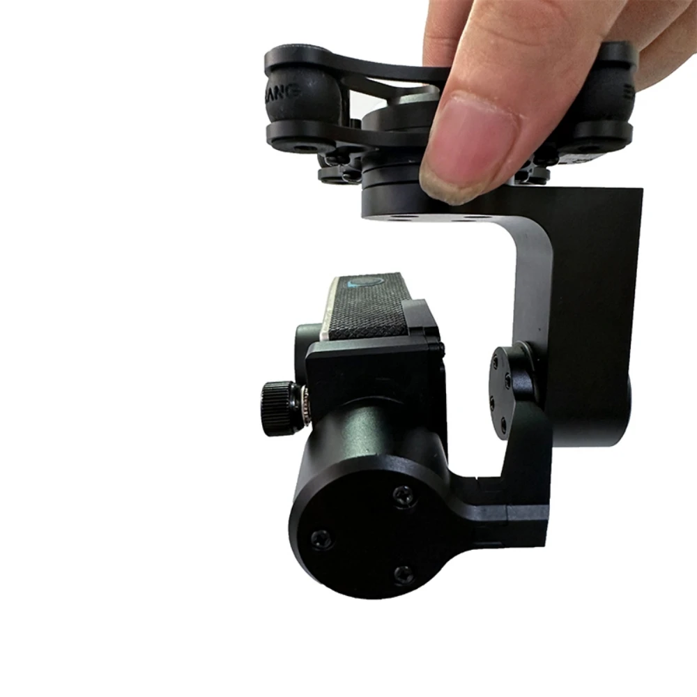 Caméra drone 4K HD avec stabilisation, noir/argenté