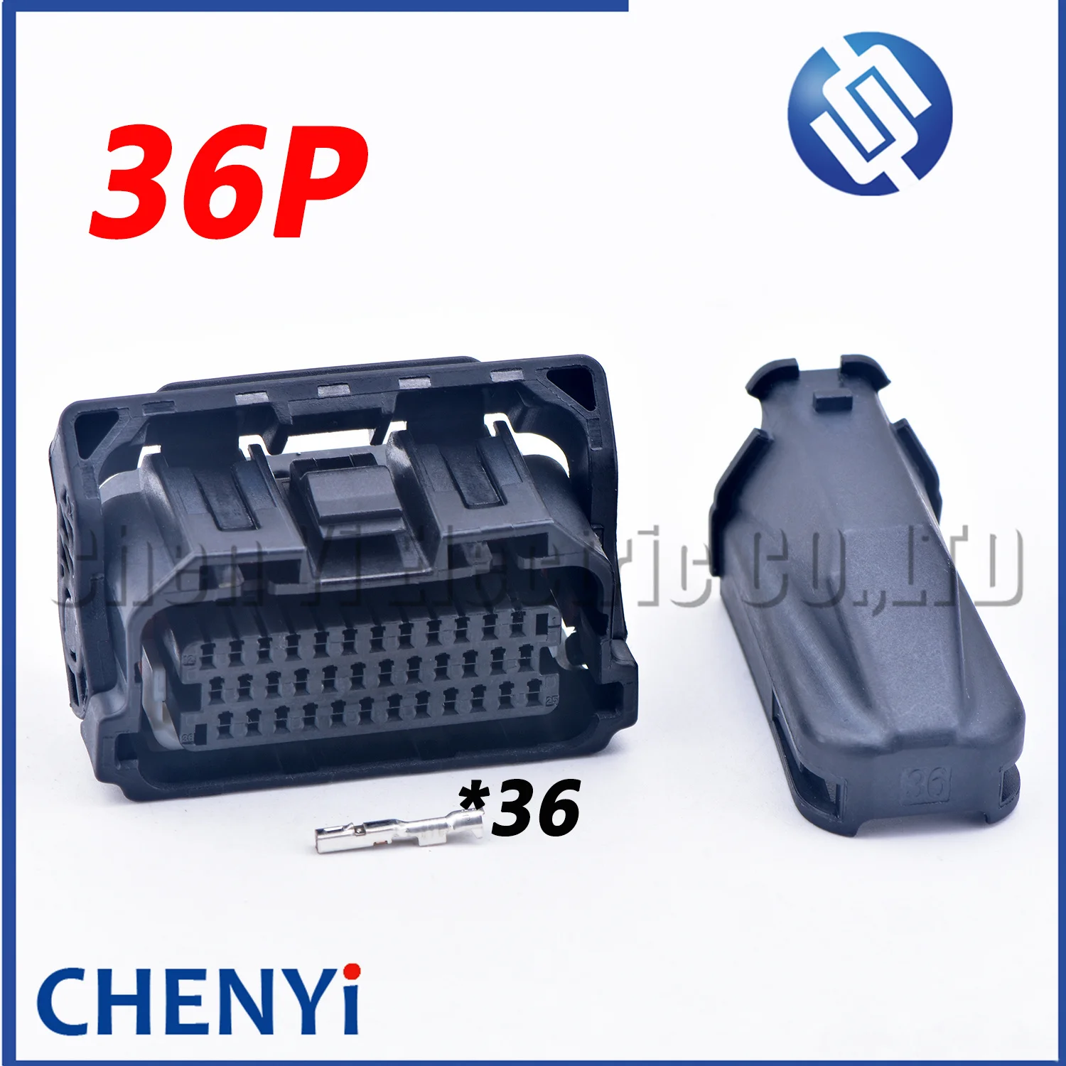 Conector Impermeável Fêmea da Motocicleta Ecu Plug 36zro-b1a 36zro-b2a Pin Terminal e Tampa Traseira 36 Pin 36 Pin