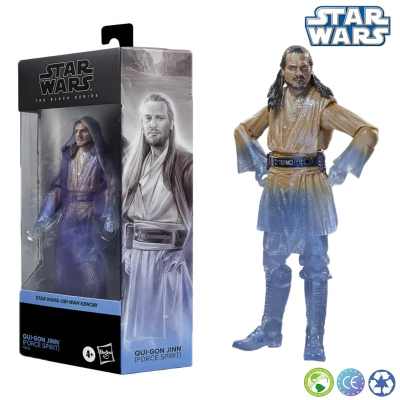 Fantha Tracks Exclusive: The Black Series Qui-Gon Jinn (Force Spirit) and  Obi-Wan Kenobi (Jedi Legend) - Fantha Tracks