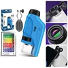Portable Handheld Microscope Kit 60-120x Lab Mini Pocket Microscopio with LED Light  Biological Science Microscope for Children 1