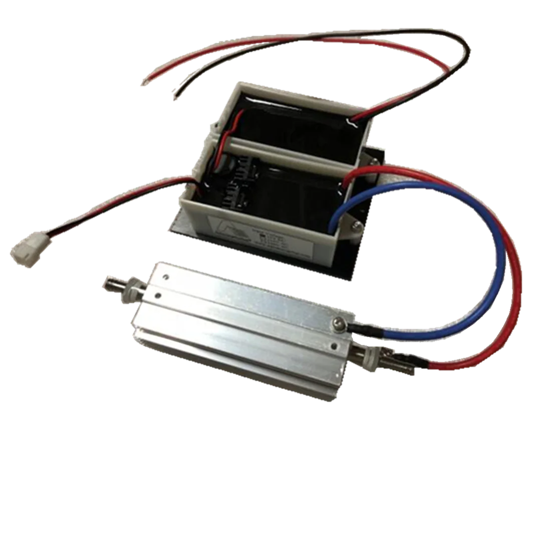 

100V 240V 1000mg/h Ozone module with Power Adaptor quartz tube and stainless steel ozone generator cells for air purification