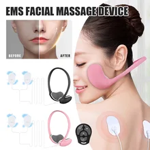 

Face Lifting Massager EMS V-Face Shaping Double Chin Wrinkles Remover Face Slimming Massage Device Face Skin Care Tool