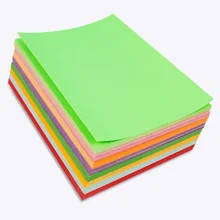 

50 Sheets A4 Self-adhesive Printing Paper Color Label Adhesive Sticker Laser Inkjet Printing