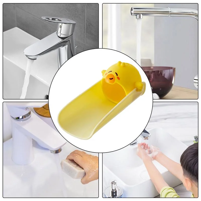 Bathroom Sink Nozzle Faucet Extender Animal Shaped Water Tap Extension Kitchen Faucet Accessories for Children Kid Hand Washing 4