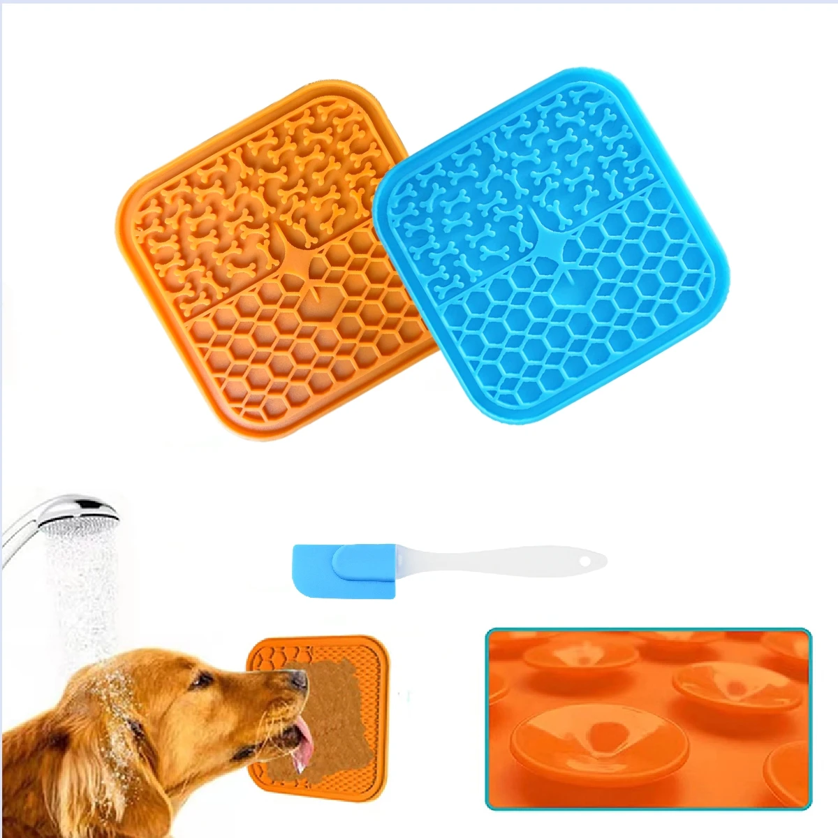 SHOWERORO Jogo Americano De Silicone Alimentando Jogo Americano De Nuvem  Tapete De Alimentação Para Tigelas De Gato Tapete De Comida De Animal  Alimentar Gel De Sílica Tigela Grande Bebê : : Casa