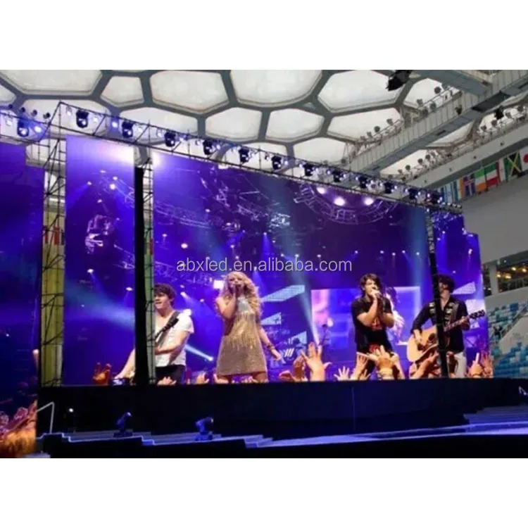 실내외 겸용 대여용 HD P2.5 P3.91 P4 비디오 월 콘서트 무대 스크린 교회 LED 스크린