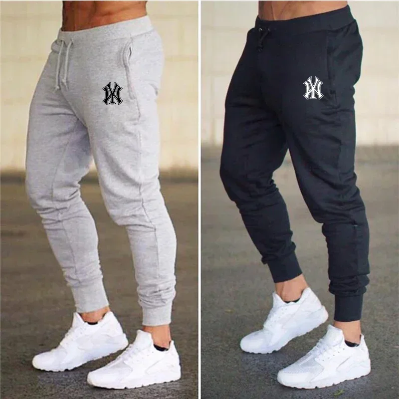 

Man Pants Summer Casual Trousers New In Men Clothing Fitness Sport Jogging Tracksuits Sweatpants Harajuku Streetwear Thin Pants