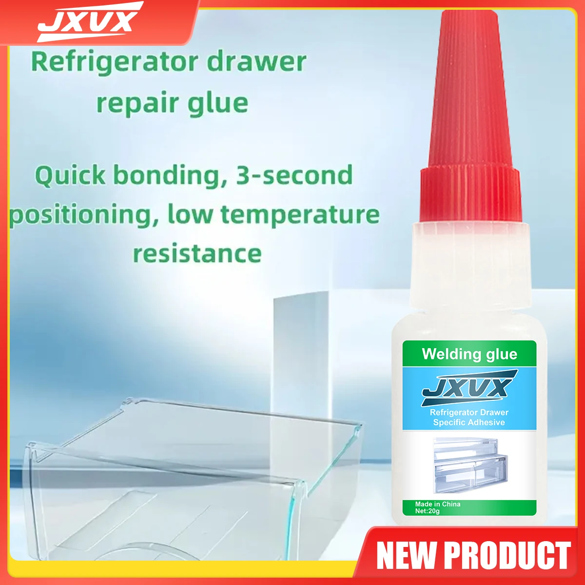 Superior Transparent Waterproof Glue - Odorless, Versatile, All-Purpose Adhesive