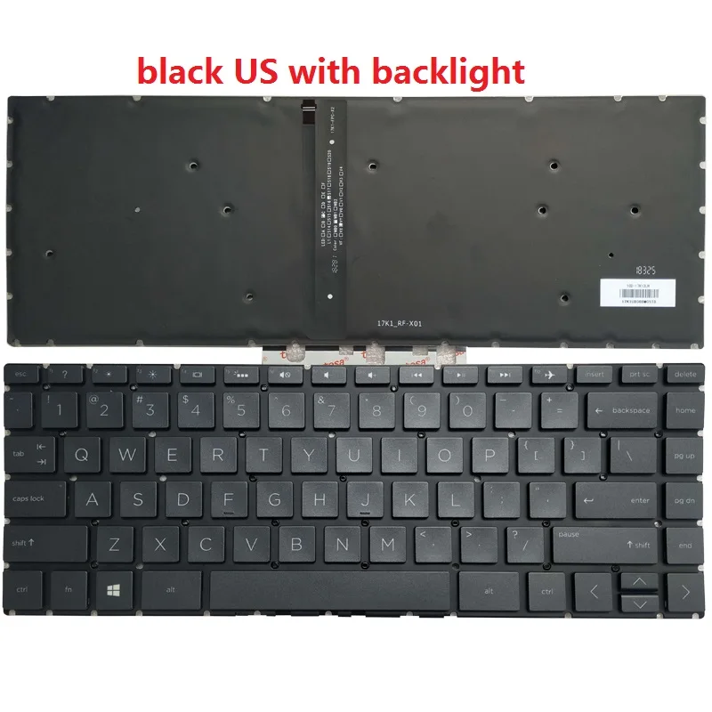black US backlit