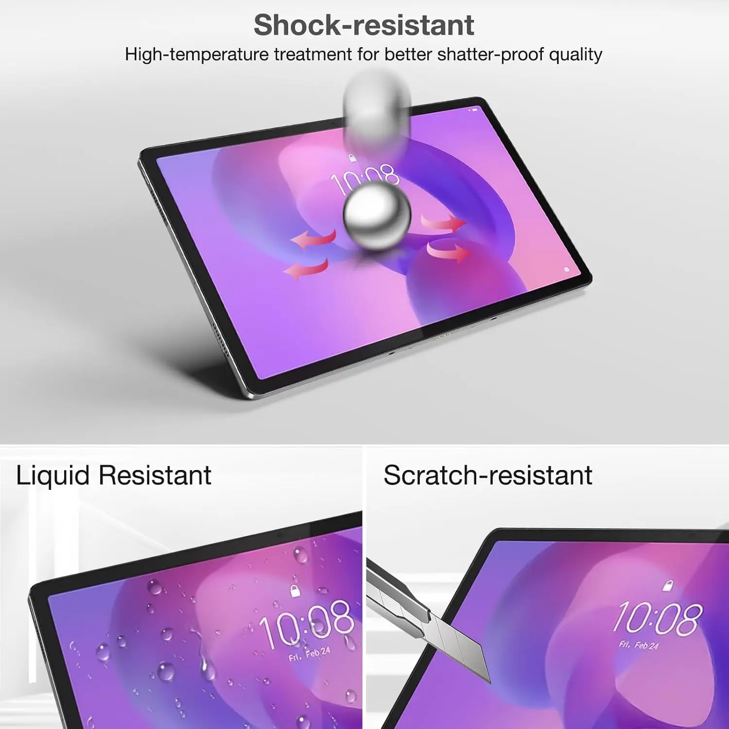 Premium Tempered Glass Screen Protector - High-Definition Clarity and Enhanced Durability
