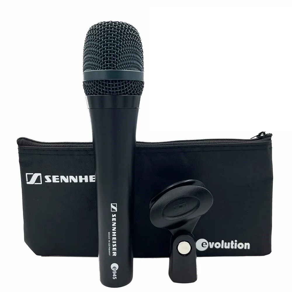 Para Sennheiser E945 Microfone Profissional Com Fio Super cardi ide 