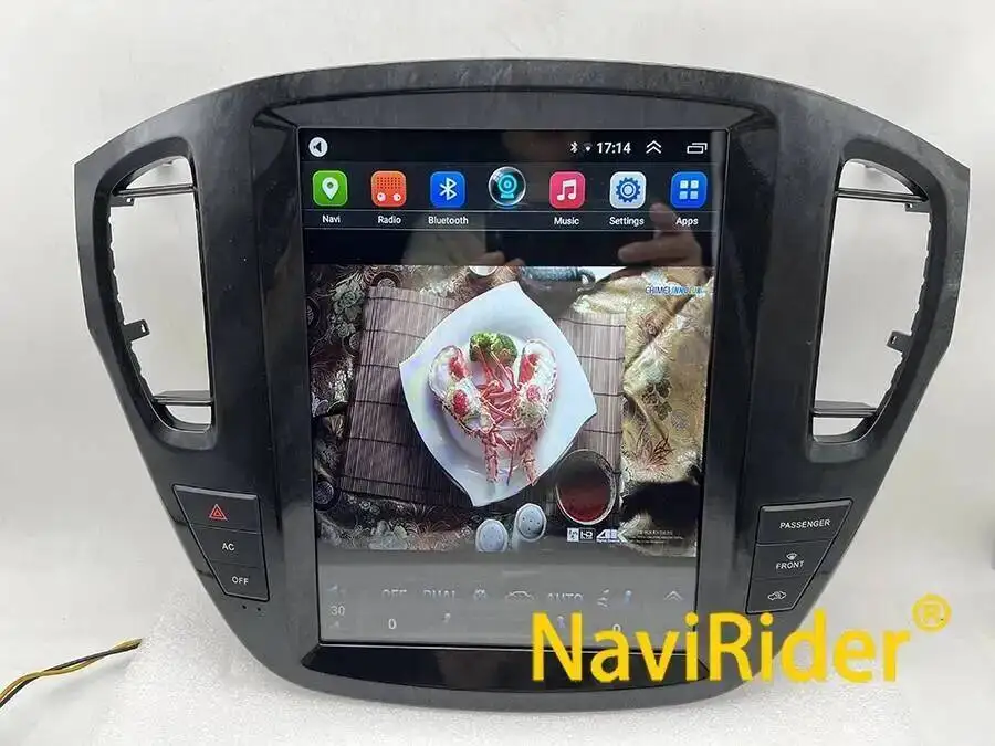 Black Color Car Multimedia Player For Toyota Highlander Kluger 2001-2007 4G WiFi