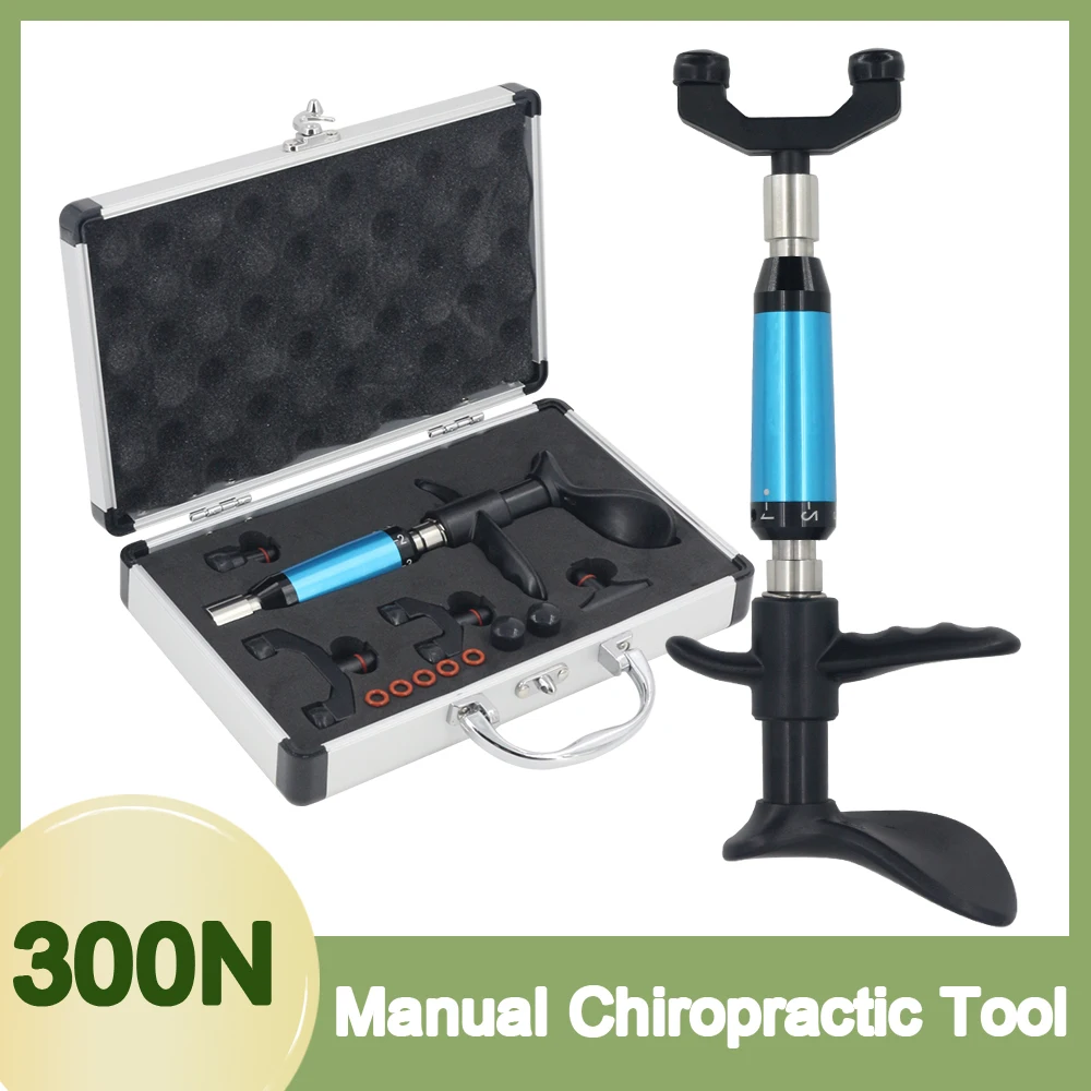 

Chiropractic Physiotherapy Device Manual Vertebration Adjusting Tools Body Massager For Spine Correction Massage Gun Health Care