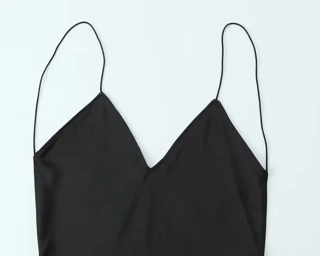 887-6df43c.jpg Robe Longue en Satin Dos auxpour Femme, Tenue de Soirée Vintage, Chic, Sexy, Col en V, Été 2024