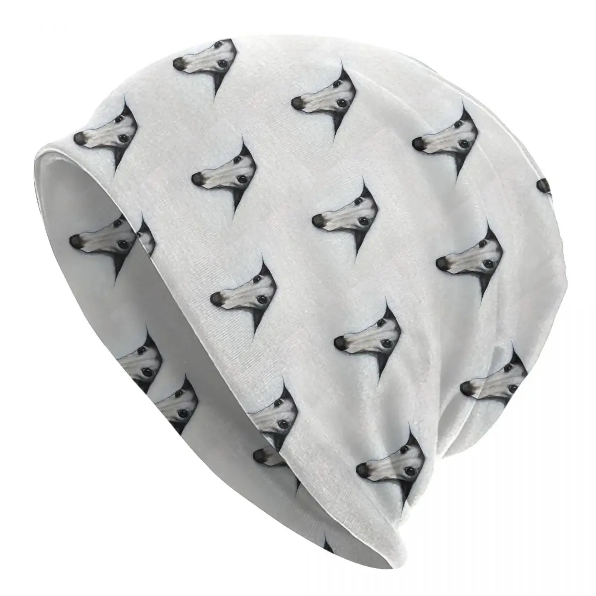 

Peeping Whippet Greyhounds Skullies облегающие шапки шапка Greyhound Dog крутые мужские и женские уличные шапки теплая шапка двойного назначения