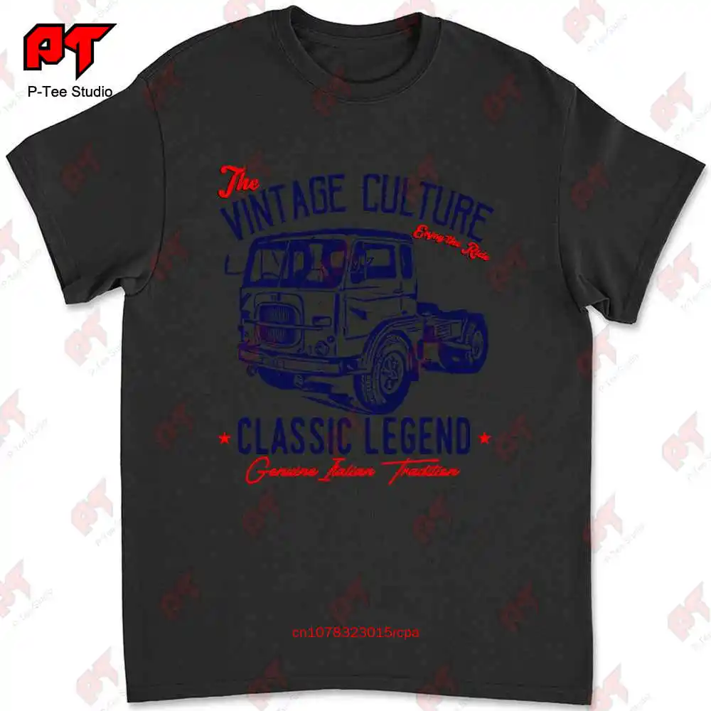 

Итальянская машина Fiat 682 грузовик футболка QHN0