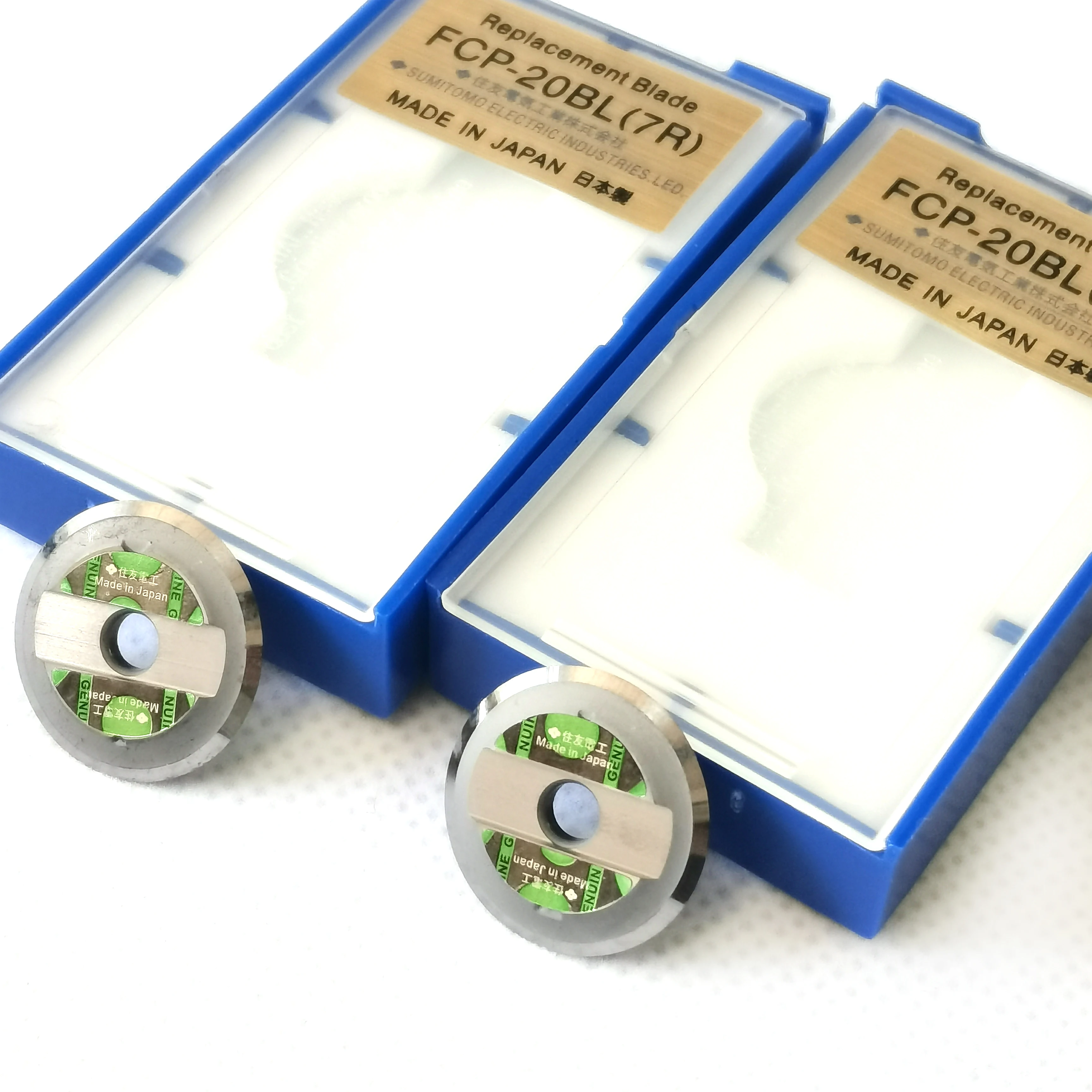 2PCS For Sumitomo FCP-20BL(7R) Blade Fiber Cleaver FC-7R FC-8R FC-6R 6S 6RM Fiber Cleaver Cutting High-precision Blade