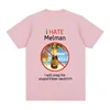 I Hate Melman Meme T Shirt I Will Snap His Stupid Friken Neck Funny Tshirt Men Women Casual Oversized T Shirts Streetwear 4
