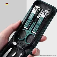 New Nail Scissors Set Household High End Mens And Womens Special Nail Clippers Manicure Beauty Tools 6 Piece Portable Household 1
