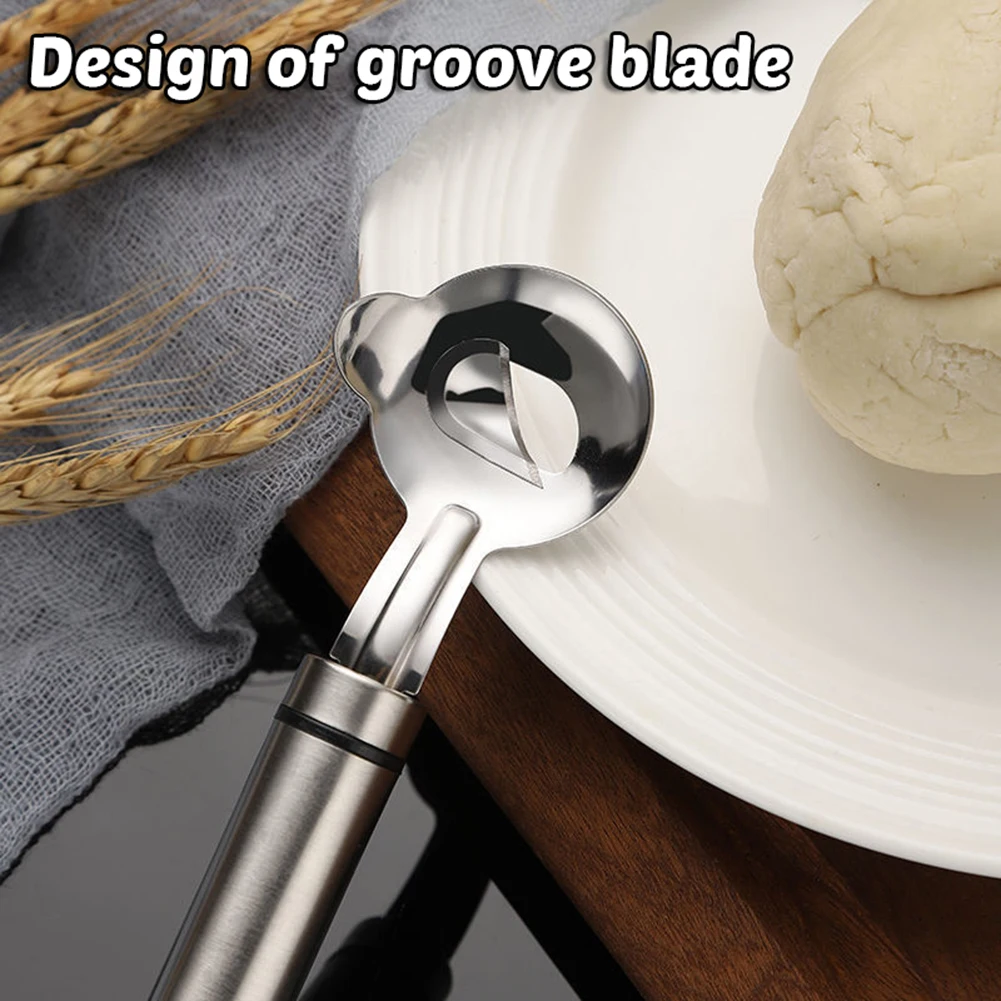 Manual Noodles Dough Cutter Hanging Hole Stainless Steel Sliced Noodle Knife Durable Noodle Making Scraper Kitchen Gadget
