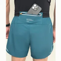 Men Running Shorts Gym Marathon Track Sports Shorts 2 In 1 Quick Dry Workout Training Gym Fitness Short Pants Summer Men Shorts - Image 4