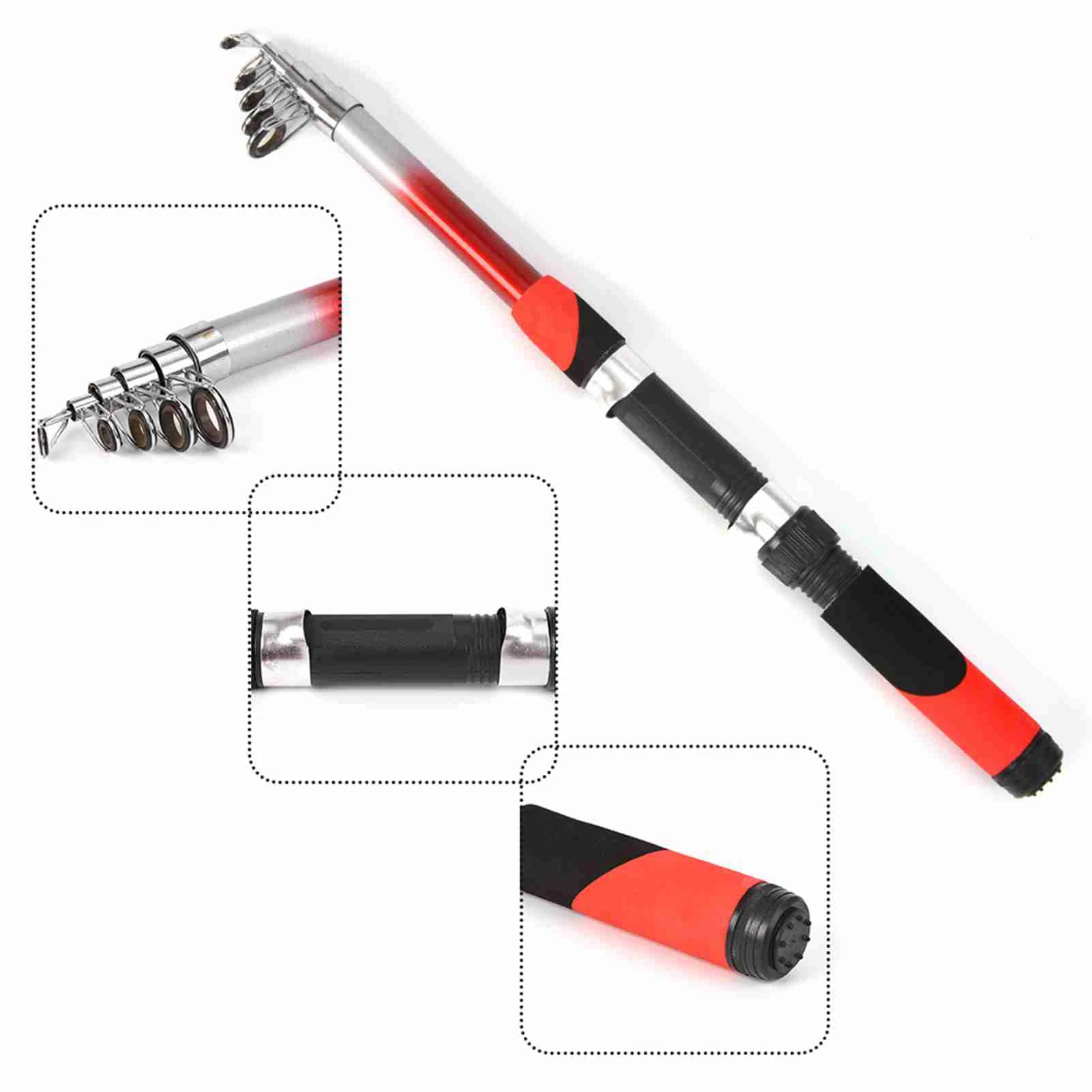 New Fishing Pole Set Full Kits 4