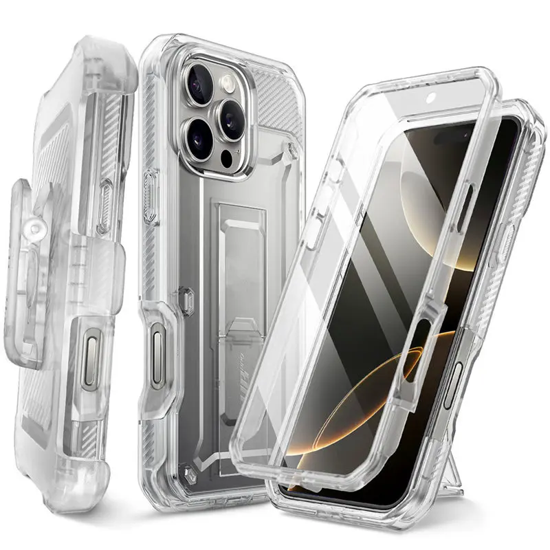 UB Pro Full-Body Rugged Phone Case with Built-in Screen Protector