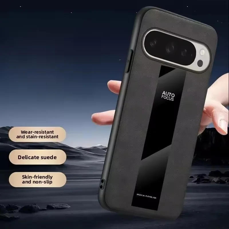 Luxury Sheepskin PU Leather Business Matte Shockproof Phone Case
