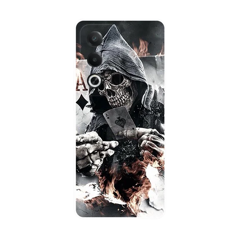 Stylish Cartoon Silicone Soft TPU Protective Back Cover