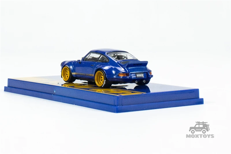 Tarmac Works 1:64 RWB Backdate Pandora One blue Diecast Model Car