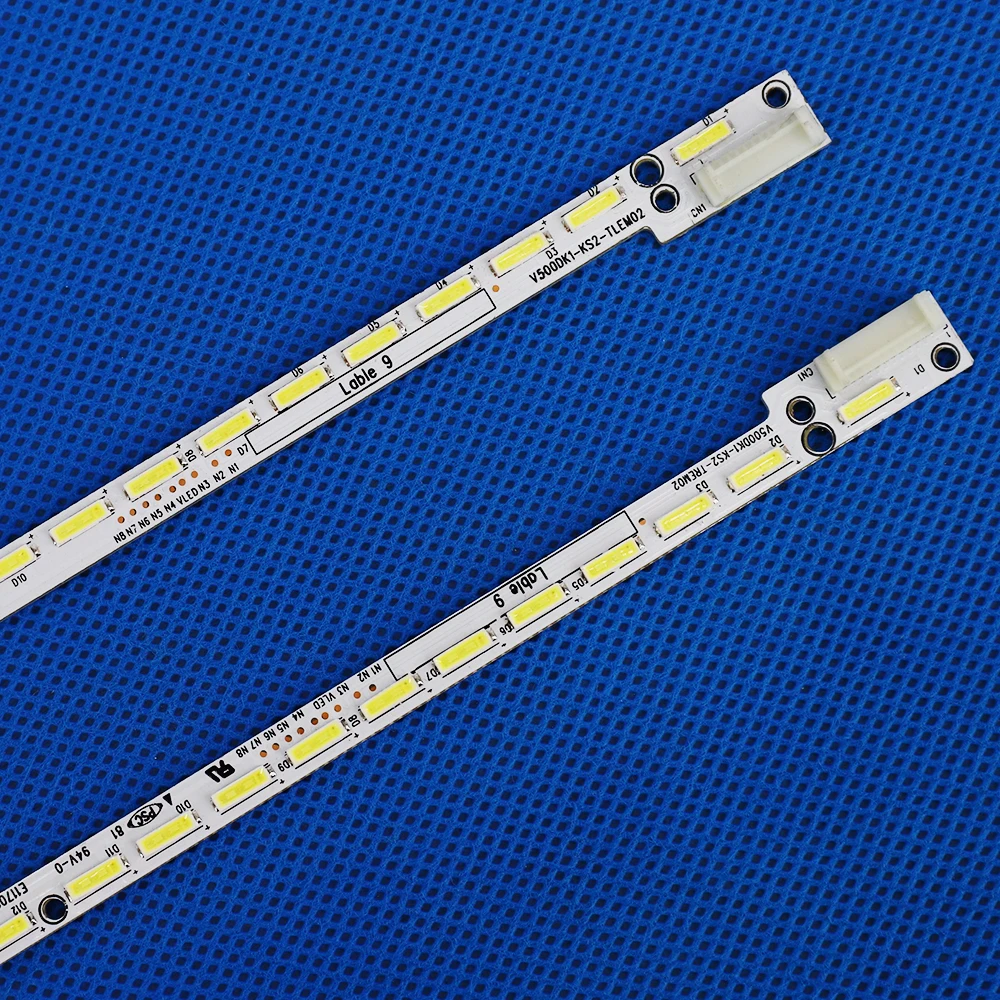 

2pcs/set LED Backlight strip for LG 50UF8300 PANASONIC TX-50CX680E TX-50CX700B M0009F1N31A59A0A M0009F1N31A61F0 A V500DK1-KS5