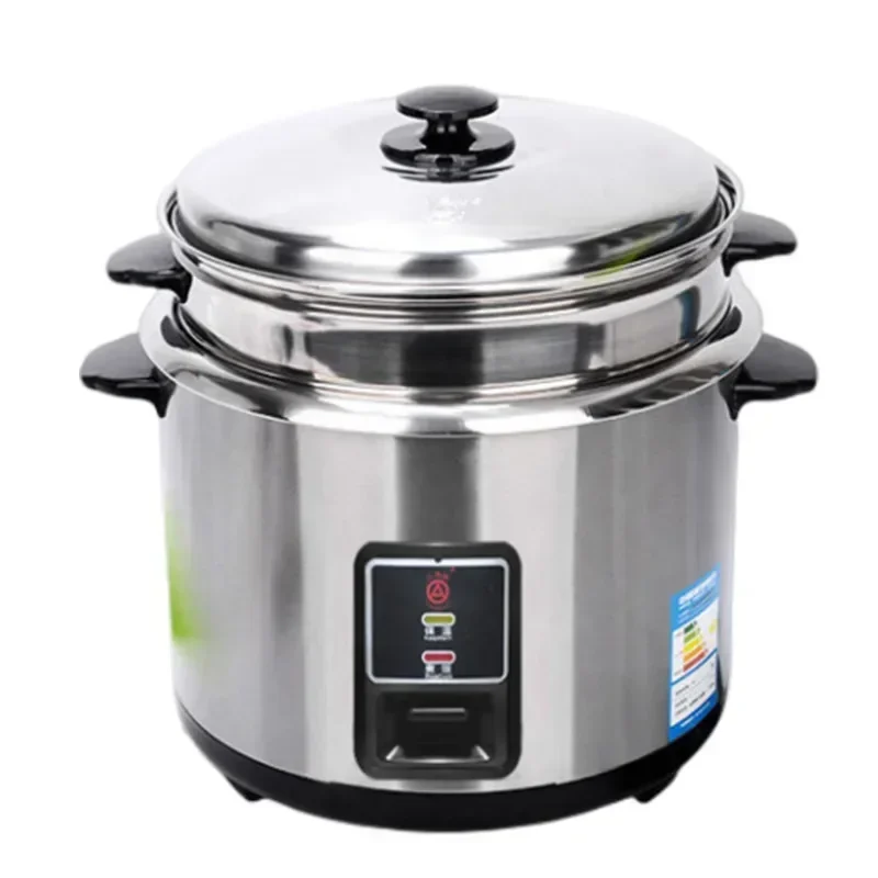 Stainless-Steel-Rice-Cooker-Double-bottomed-food-grade-interior-liner ...