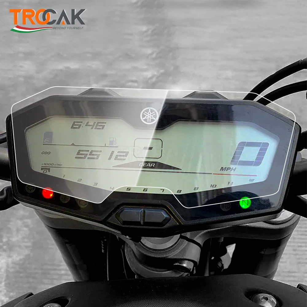 Motorcycle Cluster Scratch Protection Film Instrument Dashboard Sticker for Yamaha MT 07 MT-07 FZ07 FZ-07 Tracer 700 2014- motorcycle screen protector