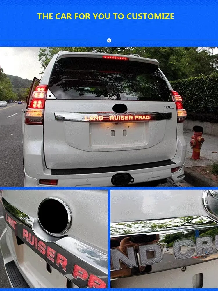 ランドクルーザープラド150 2010-2022トランクテールゲートドアマット