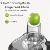 SiFENE Juicer Machine, 3.2" Big Mouth, 1000W Powerful Juicer Extractor Maker for Whole Fruits and Vegetables, BPA-Free Stainless 3