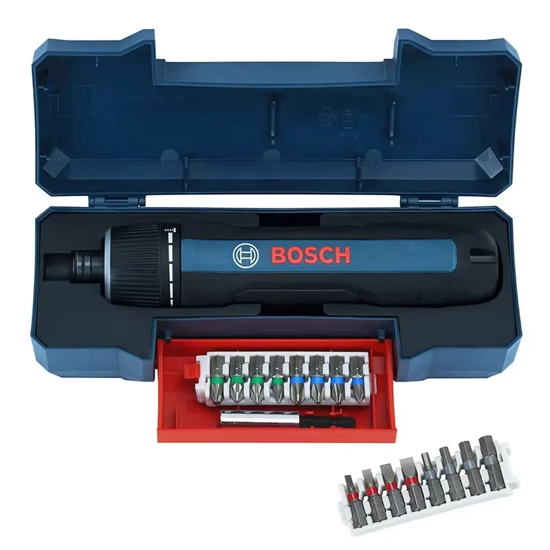 מברגה חשמלית Bosch Go3 סט מברגים נטענים אלחוטיים ליתיום מיני נייד כלי DIY לתיקון בית מקצועי