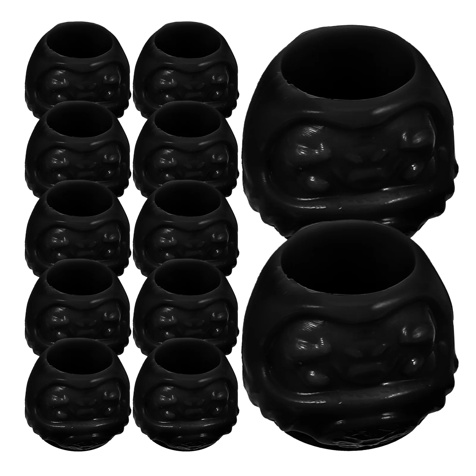 

200pcs Tattoo Ink Cups Tattoo Ink Holders Pigment Cups Ink Caps With Base