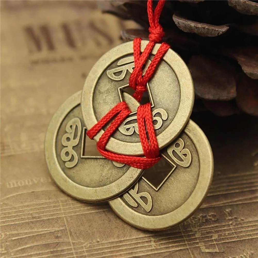 Belcho USA Sterling Silver Handcrafted Feng Shui Coin Pendant